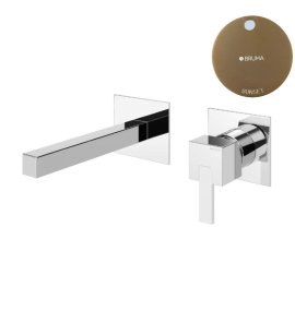 Bruma Escudo 2 Bateria umywalkowa podtynkowa 170 mm Sunset 1020105SS