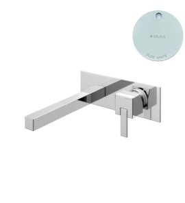 Bruma Escudo 2 Bateria umywalkowa podtynkowa 170 mm Pure White 1020109PW