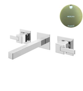 Bruma Escudo 2 Bateria umywalkowa podtynkowa 170 mm Sunrise 1029601SR