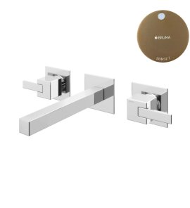 Bruma Escudo 2 Bateria umywalkowa podtynkowa 170 mm Sunset 1029601SS