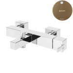 Bruma Escudo 2 Bateria wannowo-natryskowa naścienna Sunset 1020301SS