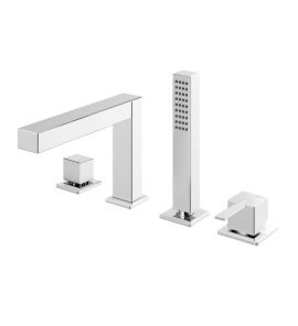 Bruma Escudo 2 Bateria wannowo-natryskowa 2-drożna na brzeg wanny Chrom 1023301CR