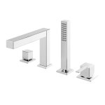 Bruma Escudo 2 Bateria wannowo-natryskowa 2-drożna na brzeg wanny Chrom 1023301CR