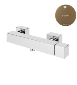 Bruma Escudo Bateria prysznicowa naścienna Sunset 1020402SS