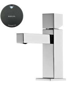 Bruma Escudo Bateria umywalkowa jednootworowa bez korka Gunmetal 1020102MG