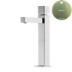 Bruma Escudo Bateria umywalkowa wysoka jednootworowa z korkiem Click-Clack Sunrise 1022142SR