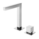 Bruma Escudo Bateria umywalkowa 2-otworowa bez korka Chrom 1020002CR