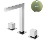 Bruma Escudo Bateria umywalkowa 3-otworowa bez korka Sunrise 1022502SR