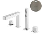 Bruma Escudo Bateria wannowo-natryskowa 2-drożna na brzeg wanny Morning Mist 1023302MM