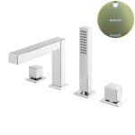 Bruma Escudo Bateria wannowo-natryskowa 2-drożna na brzeg wanny Sunrise 1023302SR