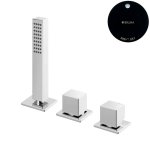 Bruma Escudo Zestaw natryskowy 2-drożna na brzeg wanny Night Sky 1025012NS