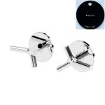 Bruma Genesi Bateria natryskowa podtynkowa z 2 wylotami Night Sky 1916521NS