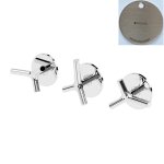 Bruma Genesi Bateria natryskowa podtynkowa 3-otworowa z 3-drożna Morning Mist 1913102MM