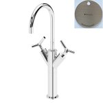 Bruma Genesi Bateria umywalkowa stojąca z korkiem Click-Clack Morning Mist 1912111MM