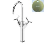 Bruma Genesi Bateria umywalkowa stojąca z korkiem Click-Clack Sunrise 1912111SR