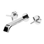 Bruma Genesi Bateria umywalkowa podtynkowa z korkiem Click-Clack Chrom 1918611CR