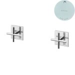 Bruma Hera Bateria natryskowa 2-otworowa podtynkowa Pure White 1061310PW