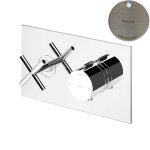 Bruma Hera Bateria natryskowa termostatyczna podtynkowa 2-drożna Morning Mist 1061620MM