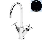 Bruma Hera Bateria umywalkowa jednootworowa z korkiem Click-Clack Night Sky 1060210NS