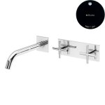 Bruma Hera Bateria umywalkowa podtynkowa 150 mm Night Sky 1060102NS