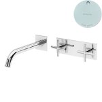 Bruma Hera Bateria umywalkowa podtynkowa 150 mm Pure White 1060102PW