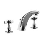 Bruma Imperial Bateria umywalkowa 3-otworowa z korkiem automatycznym Chrom 1173320CR