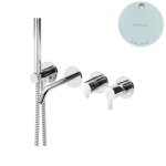 Bruma Leaf Bateria jednouchwytowa wannowo-natryskowa podtynkowa Pure White 1672108PW