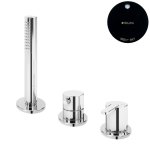 Bruma Leaf Bateria natryskowa stojąca z zestawem prysznicowym Night Sky 1675011NS