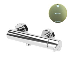 Bruma Leaf Bateria prysznicowa naścienna Sunrise 1673100SR