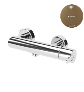 Bruma Leaf Bateria prysznicowa naścienna Sunset 1673100SS