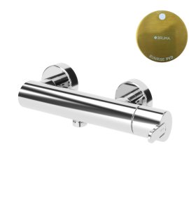 Bruma Leaf Bateria prysznicowa naścienna Sunrise PVD 1673100PR