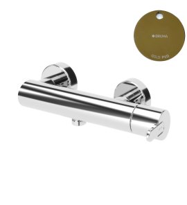 Bruma Leaf Bateria prysznicowa naścienna Gold PVD 1673100PO