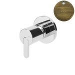 Bruma Leaf Bateria prysznicowa podtynkowa Old Brass / Vieux Laiton 1671201LE