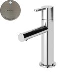 Bruma Leaf Bateria umywalkowa jednootworowa bez korka Morning Mist 1670007MM