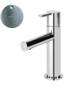 Bruma Leaf Bateria umywalkowa jednootworowa bez korka Satinox 1670007ST