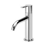 Bruma Leaf Bateria umywalkowa jednootworowa bez korka chrom 1670011CR