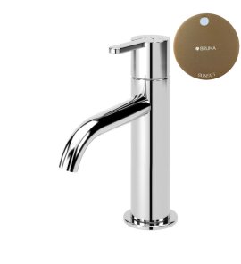 Bruma Leaf Bateria umywalkowa jednootworowa bez korka Sunset 1670011SS