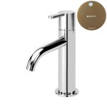 Bruma Leaf Bateria umywalkowa jednootworowa bez korka Sunset 1670011SS