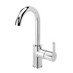 Bruma Leaf Bateria umywalkowa jednootworowa bez korka Chrom 1677101CR