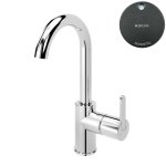 Bruma Leaf Bateria umywalkowa jednootworowa bez korka Gunmetal 1677101MG