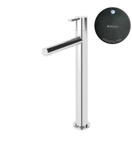 Bruma Leaf Bateria umywalkowa jednootworowa bez korka Gunmetal PVD 1670017GM