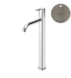 Bruma Leaf Bateria umywalkowa jednootworowa bez korka Morning Mist 1670020MM