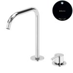 Bruma Leaf Bateria umywalkowa 2-otworowa bez korka, montowana na blacie Night Sky 1670024NS