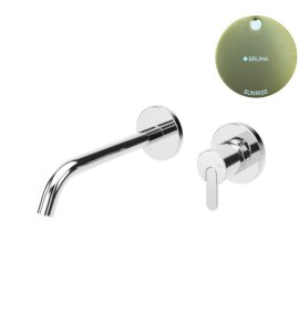 Bruma Leaf Bateria umywalkowa podtynkowa 200 mm Sunrise 1670119SR