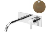 Bruma Leaf Bateria umywalkowa podtynkowa 150 mm Sunset 1670128SS