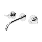 Bruma Leaf Bateria umywalkowa podtynkowa 200 mm Chrom 1670117CR