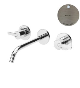 Bruma Leaf Bateria umywalkowa podtynkowa 200 mm Morning Mist 1670117MM