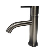 Bruma Leaf Bateria umywalkowa jednootworowa bez korka Gunmetal 1670011MG W MAGAZYNIE