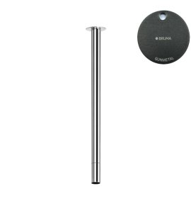 Bruma Leaf Bateria umywalkowa sufitowa 150 cm Gunmetal 1267201MG