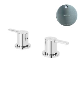 Bruma Leaf Bateria umywalkowa podtynkowa Satinox 1679601ST